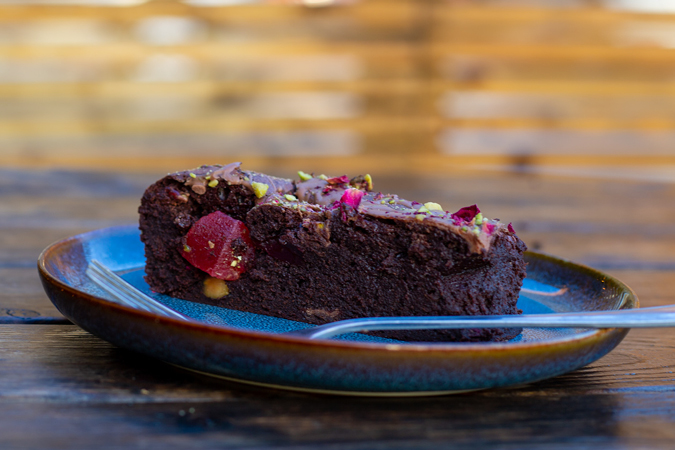 Premium Photo | Homemade brownie delight freshly baked goodness in every  bite a warm hug for your taste buds
